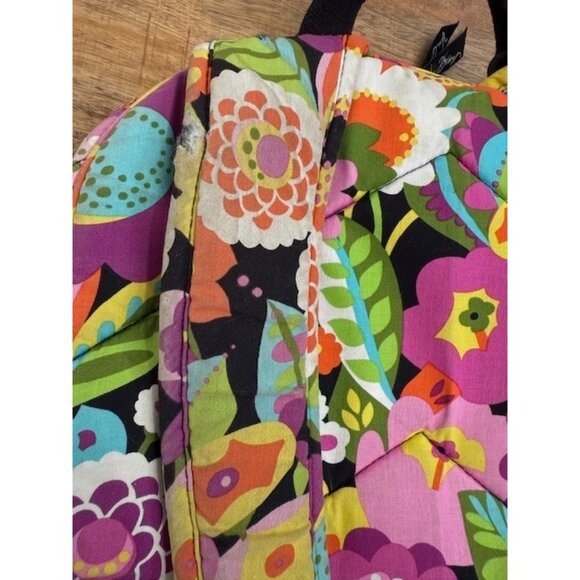 Vera Bradley Va Va Bloom Backpack Colorful Floral Campus Zipper SEE photos - Picture 5 of 16